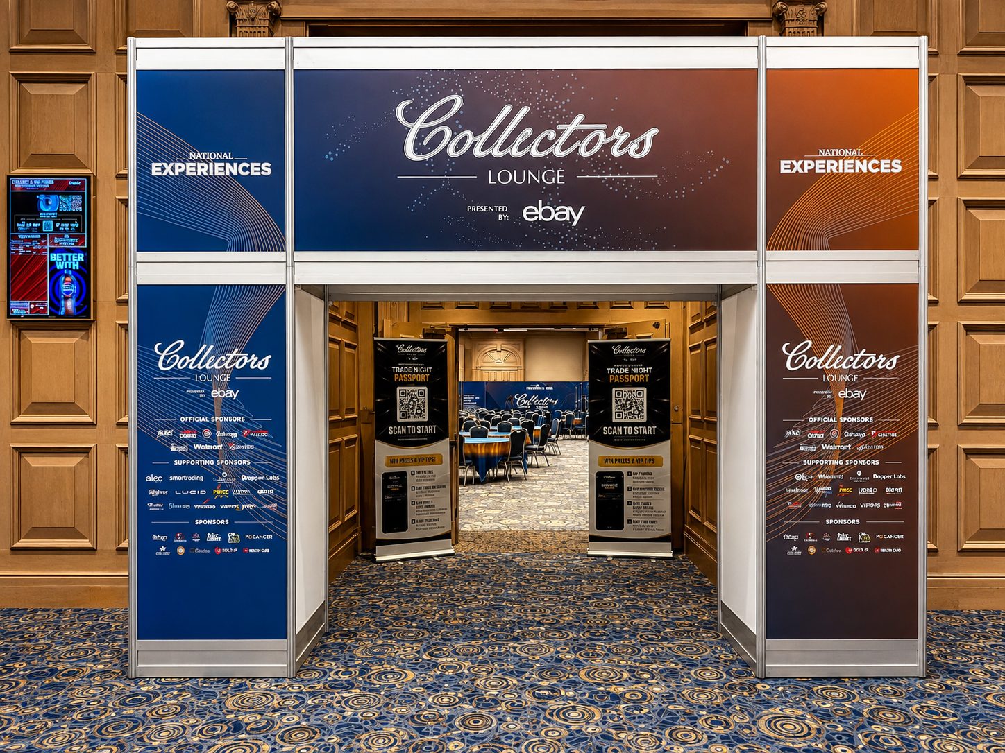 Collectors at Trade Night at The National